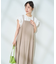 <接触冷感>SUMMERCOOL バックリボン キャミソールワンピース