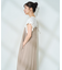 <接触冷感>SUMMERCOOL バックリボン キャミソールワンピース