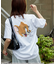 Tom and Jerry バックフェイスプリントTシャツ