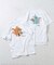 Tom and Jerry バックフェイスプリントTシャツ