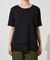 レース 切り替え レイヤード 半袖 Tシャツ(リバーシブル)【限定展開】