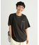 レトロ マガジン バックプリントTシャツ