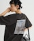 レトロ マガジン バックプリントTシャツ
