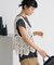 【セットアイテム】レースベスト Tシャツセット