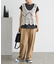 【セットアイテム】レースベスト Tシャツセット