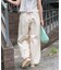 ＜新色追加＞＜低身長サイズあり＞ウォッシュ加工 イージーデニムパンツ