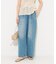 ＜新色追加＞＜低身長サイズあり＞ウォッシュ加工 イージーデニムパンツ