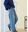 ＜新色追加＞＜低身長サイズあり＞ウォッシュ加工 イージーデニムパンツ
