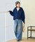 ＜新色追加＞＜低身長サイズあり＞ウォッシュ加工 イージーデニムパンツ
