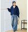 ＜新色追加＞＜低身長サイズあり＞ウォッシュ加工 イージーデニムパンツ