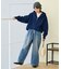 ＜新色追加＞＜低身長サイズあり＞ウォッシュ加工 イージーデニムパンツ