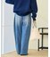 ＜新色追加＞＜低身長サイズあり＞ウォッシュ加工 イージーデニムパンツ