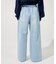 ＜新色追加＞＜低身長サイズあり＞ウォッシュ加工 イージーデニムパンツ