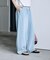 ＜低身長サイズあり＞ウォッシュ加工 イージーデニムパンツ　限定展開カラーあり