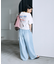＜低身長サイズあり＞ウォッシュ加工 イージーデニムパンツ　限定展開カラーあり