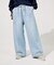＜低身長サイズあり＞ウォッシュ加工 イージーデニムパンツ　限定展開カラーあり