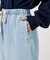 ＜低身長サイズあり＞ウォッシュ加工 イージーデニムパンツ　限定展開カラーあり