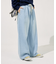 ＜低身長サイズあり＞ウォッシュ加工 イージーデニムパンツ　限定展開カラーあり