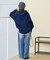 ＜低身長サイズあり＞ウォッシュ加工 イージーデニムパンツ　限定展開カラーあり