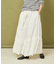 レース ティアード ギャザー パンツ