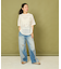 メッシュ フラワー Tシャツ