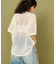 メッシュ フラワー Tシャツ