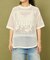 メッシュ フラワー Tシャツ