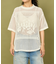 メッシュ フラワー Tシャツ
