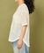 メッシュ フラワー Tシャツ