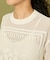 メッシュ フラワー Tシャツ
