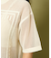 メッシュ フラワー Tシャツ