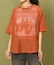 メッシュ フラワー Tシャツ