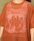 メッシュ フラワー Tシャツ