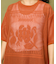 メッシュ フラワー Tシャツ