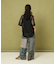 メッシュ フラワー Tシャツ