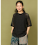 メッシュ フラワー Tシャツ