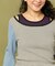 Healthknit 細 ボーダー タンク Tシャツ SET