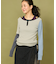 Healthknit 細 ボーダー タンク Tシャツ SET