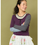 Healthknit 細 ボーダー タンク Tシャツ SET