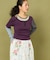 Healthknit 細 ボーダー タンク Tシャツ SET