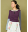 Healthknit 細 ボーダー タンク Tシャツ SET