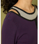 Healthknit 細 ボーダー タンク Tシャツ SET