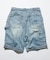 French Linen Denim Painter Shorts