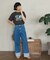 別注 BACK SLIT LOOSE STRAIGHT