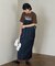 別注 NARROW STRAP SALOPETTE ONEPIECE