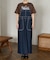 別注 NARROW STRAP SALOPETTE ONEPIECE