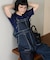 別注 NARROW STRAP SALOPETTE