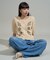 透かし編み ビーズ刺繍 サマーニット カーディガン