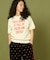 フロッキーロゴ 半袖フットボールTシャツ