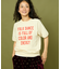 フロッキーロゴ 半袖フットボールTシャツ